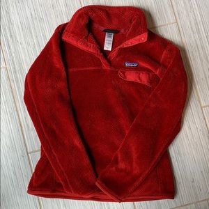 Red Patagonia Pullover